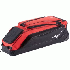 Mizuno Classic Wheel Bag -Bats Elegant store 360275red