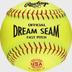 Kelly's Ultimate Sports Rawlings 11" ASA/USA Dream Seam Synthetic Fastpitch Softballs C11RYSA