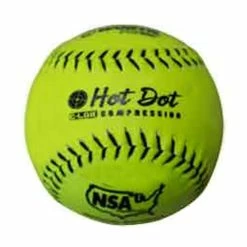 Kelly's Ultimate Sports Worth 12" Hot Dot NSA Slowpitch Softballs NO12SY