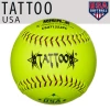 Kelly's Ultimate Sports AD Starr Tattoo 52/300 USA/ASA 12" Slowpitch Softballs - USAT1252PC