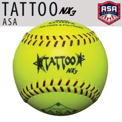 Kelly's Ultimate Sports AD Starr Tattoo NX3 52/300 USA/ASA 12" Slowpitch Softballs - USAX1252PR