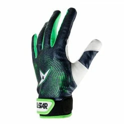 Sidelines Sports ALL-STAR PADDED PROFESSIONAL PADDED INNER GLOVE - FINGERS ONLY - ADULT -Bats Elegant store cg6000 back