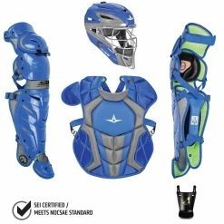 Sidelines Sports ALL-STAR CKCC1216S7X YOUTH S7 AXIS™ PRO CATCHING KIT - AGES 12-16, 15.5" // MEETS NOCSAE