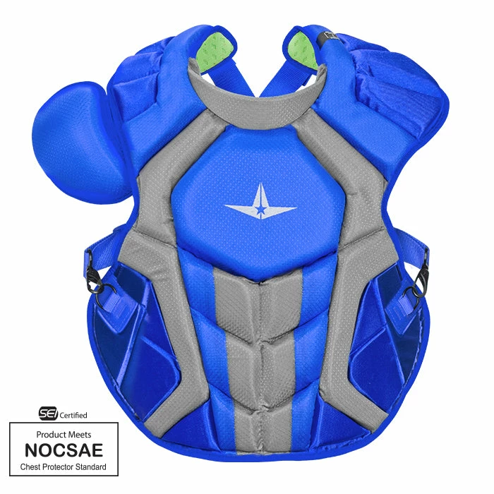 Sidelines Sports ALL-STAR S7 AXIS™ ADULT CHEST PROTECTOR 16.5"// MEETS NOCSAE 2 Sidelines Sports ALL-STAR S7 AXIS™ ADULT CHEST PROTECTOR 16.5"// MEETS NOCSAE - Image 2