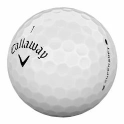 Callaway Supersoft 19 White Golf Balls -Bats Elegant store 10011 2