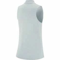 Nike Golf Nike Dri Fit Womens Sleeveless Golf Polo -Bats Elegant store 10268 043PUREPLAT 1