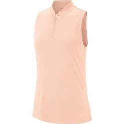 Nike Golf Nike Dri Fit Womens Sleeveless Golf Polo -Bats Elegant store 10268 682ECHOPINK