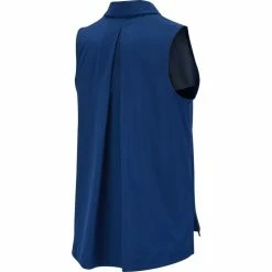 Nike Golf Nike Flex Womens Sleeveless Golf Polo -Bats Elegant store 10275 492BLUEVOID 1