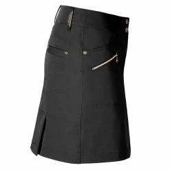 Daily Sports Miracle 18in Womens Golf Skort -Bats Elegant store 11450 999BLACK 2
