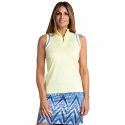 Sport Haley Bitsy Sleeveless Womens Golf Polo