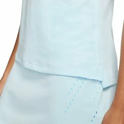 Nike Golf Nike Breathe Fairway Womens Sleeveless Golf Polo -Bats Elegant store 13298 449TOPAZMIST 2