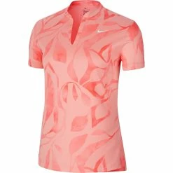 Nike Golf Nike Dri-FIT Victory Print Womens Golf Polo -Bats Elegant store 13306 668PINKGAZE