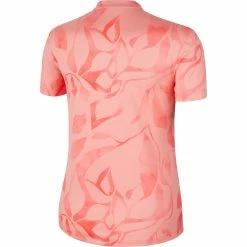 Nike Golf Nike Dri-FIT Victory Print Womens Golf Polo -Bats Elegant store 13306 668PINKGAZE 1