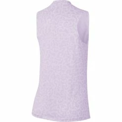 Nike Golf Nike Dri Fit Victory Printed Womens Sleeveless Golf Polo -Bats Elegant store 13307 509BARELYGRAP 1