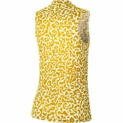 Nike Golf Nike Dri Fit Victory Printed Womens Sleeveless Golf Polo -Bats Elegant store 13307 845LASERORANG 1