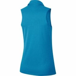 Nike Golf Nike Dri Fit Victory Sleeveless Texture OLC Womens Golf Polo -Bats Elegant store 13308 446LASERBLUE 1