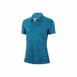 Nike Golf Nike Printed UV Dri Fit Womens Golf Polo