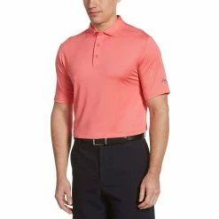 Callaway Cooling Micro Hex Mens Golf Polo -Bats Elegant store 17871 SUNKISTCORAL 87fe70ef 2054 4c1b 96da 97a59bb7b790