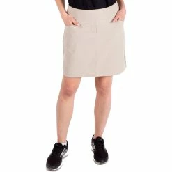 NVO Bianca 17in Womens Golf Skort 7 NVO Bianca 17in Womens Golf Skort -Bats Elegant store 18448 TAUPE071