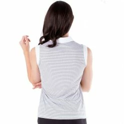 NVO Dottie Womens Sleeveless Golf Polo -Bats Elegant store 18457 WHITE100 1 81588556 219c 49e6 81f5 8f6244a6fb22