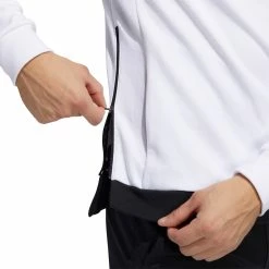 Adidas Golf Adidas Adicross White Mens Golf Hoodie -Bats Elegant store 18754 WHITE 2