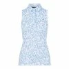 J.Lindeberg J. Lindeberg Dena Printed Womens Sleeveless Golf Polo 2021