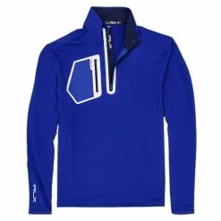 Polo Ralph Lauren RLX Ralph Lauren Driver Tech Royal Blue Mens Golf 1/2 Zip