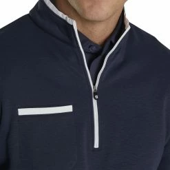 FootJoy Fleece With Contrast Trim Navy Mens Golf 1/4 Zip -Bats Elegant store 20220 NAVYWHITE 2 2b30c2be 0e95 49c7 ae1f 3b891fa20233