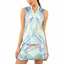 Lucky In Love Count Me In Womens Golf Tank Top