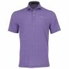 Polo Ralph Lauren RLX Ralph Lauren Printed Lightweight Airflow Jersey Purple Dot Mens Golf Polo
