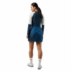 J.Lindeberg J. Lindeberg Leila Knitted Orion Blue Womens Golf Sweater -Bats Elegant store 22403 ORIONBLUEO277 2