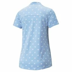 PUMA Golf Puma MATTR Hibiscus Womens Golf Polo -Bats Elegant store 23210 SERENITYWHT02 3