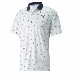 PUMA Golf Puma CLOUDSPUN Popsi-Cool Mens Golf Polo -Bats Elegant store 23308 BRIGHTWHITE01 2 e3f13cfb d79d 40b0 bac8 e1d4bc86d1e3