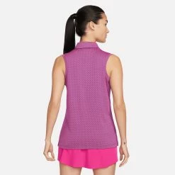 Nike Golf Nike Dri-FIT Victory Textured Womens Golf Polo -Bats Elegant store 23565 PINKPRIME642 1 60c7a93d 8bd2 4be0 bac8 812d199d0f2d