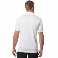 TravisMathew Just One More Mens Golf Polo -Bats Elegant store 24504 WHITE1WHT 2 0e710fe6 6257 4885 9df0 2df069e59622