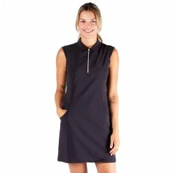 NVO Emilia Womens Golf Dress -Bats Elegant store 24813 BLACK001 2d46687d ebcf 469c 85cf 36633b4a71e4