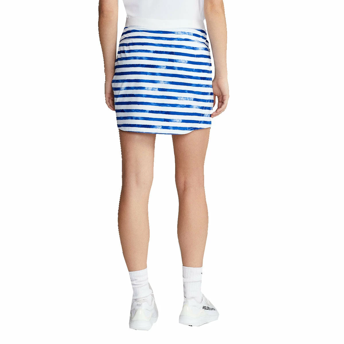 Polo Ralph Lauren RLX Ralph Lauren Printed Aim 17in Blue Painted Stripe Womens Golf Skort 2 Polo Ralph Lauren RLX Ralph Lauren Printed Aim 17in Blue Painted Stripe Womens Golf Skort - Image 2