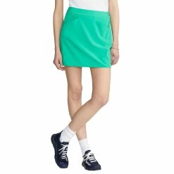 Polo Ralph Lauren RLX Ralph Lauren Back Pleated 15in Cabo Green Womens Golf Skort
