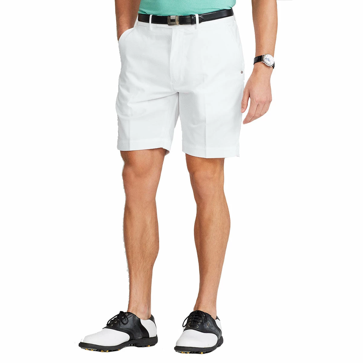 Polo Ralph Lauren RLX Ralph Lauren Classic Fit Cypress Pure White Mens Golf Shorts 2 Polo Ralph Lauren RLX Ralph Lauren Classic Fit Cypress Pure White Mens Golf Shorts - Image 2