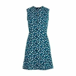 J.Lindeberg J. Lindeberg Jasmin Printed Blue Womens Golf Dress
