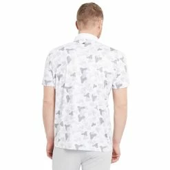 Redvanly Devoe Mens Golf Polo 7 Redvanly Devoe Mens Golf Polo -Bats Elegant store 25710 WHITE 1