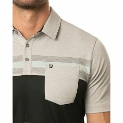 TravisMathew Salad Days Mens Golf Polo -Bats Elegant store 26150 HTRLTGRY0HLG 2 d648144e 603d 4384 8572 78381061bc7d