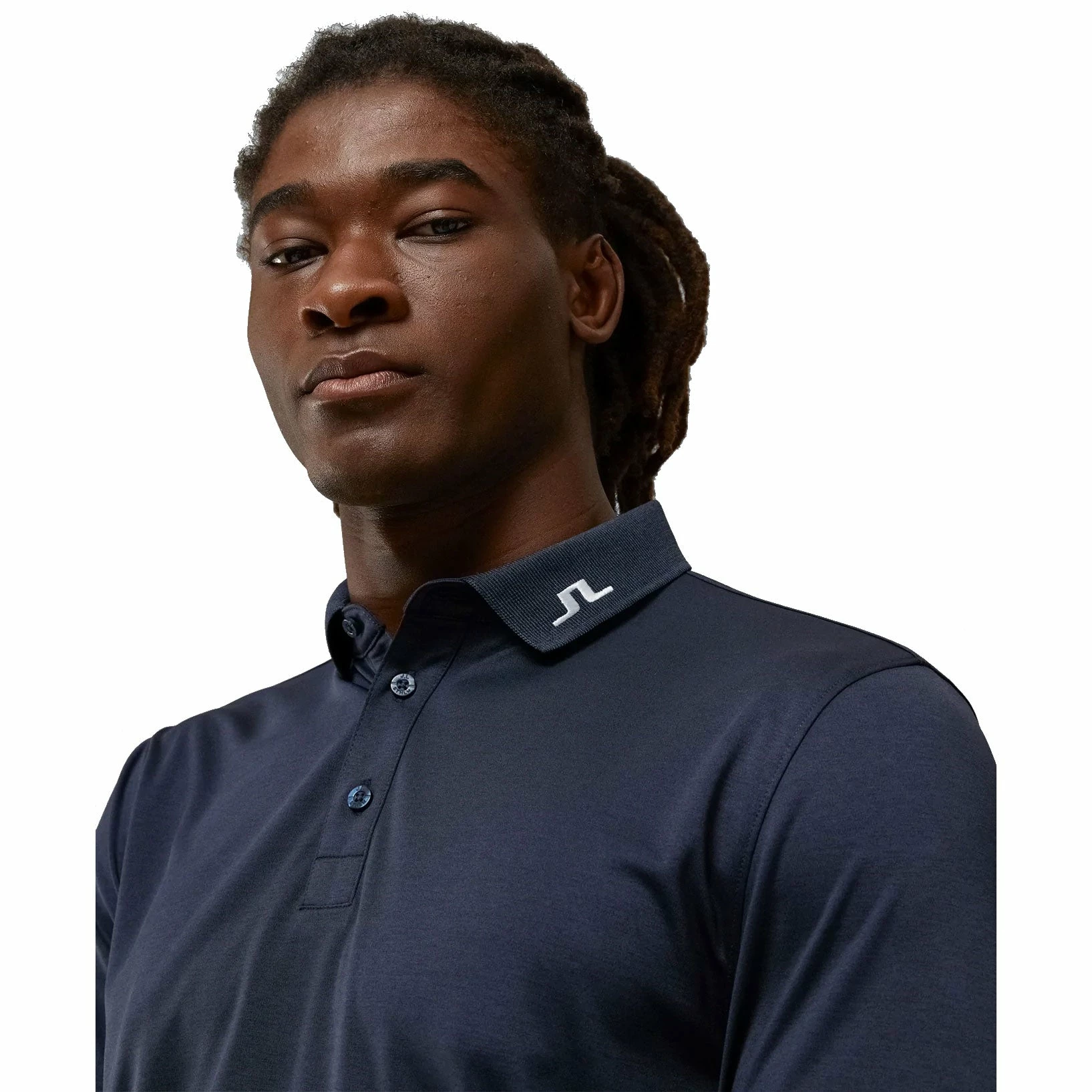 J.Lindeberg J. Lindeberg Tour Tech Mens Long Sleeve Golf Polo 3 J.Lindeberg J. Lindeberg Tour Tech Mens Long Sleeve Golf Polo - Image 3