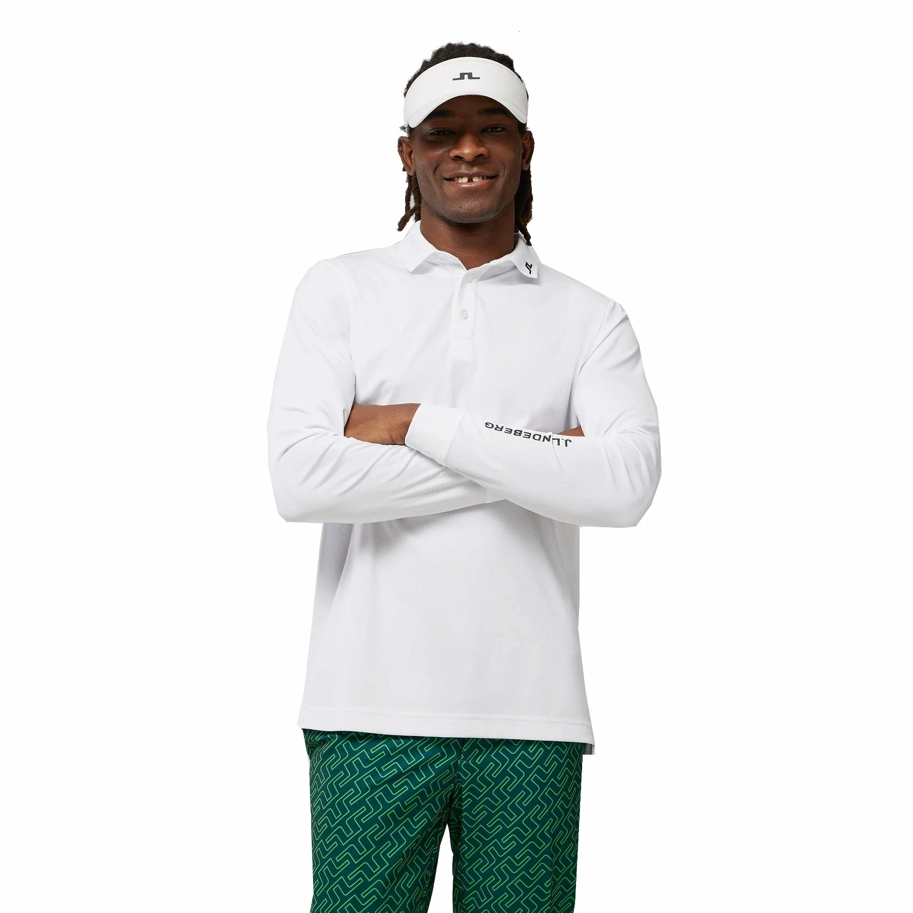 J.Lindeberg J. Lindeberg Tour Tech Mens Long Sleeve Golf Polo 6 J.Lindeberg J. Lindeberg Tour Tech Mens Long Sleeve Golf Polo - Image 6