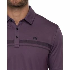 TravisMathew Meet In The Lobby Sweet Grape Mens Golf Polo -Bats Elegant store 30735 GRAPE6SWG 2 a6db5d40 0746 4cff be99 a5657a7f4629