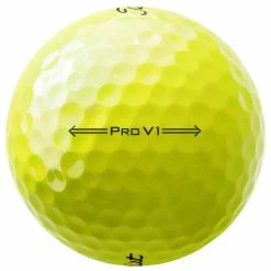 Titleist Pro V1 Yellow Golf Balls - Dozen -Bats Elegant store 85040 2