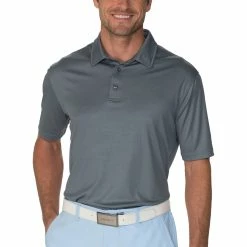 CHASE 54 Chase54 Explore Mens Golf Polo -Bats Elegant store ME1100 PLATINUM