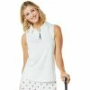 Belyn Key Keystone Womens Sleeveless Golf Polo