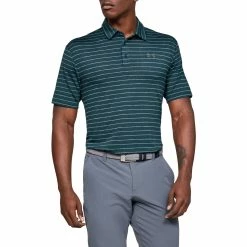 Under Armour Playoff 2.0 Tour Mens Golf Polo -Bats Elegant store UM0808 1980TNDMTEAL