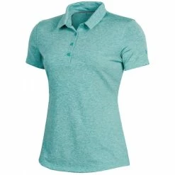 Under Armour Zinger 2.0 Heather Womens Golf Polo 24 Under Armour Zinger 2.0 Heather Womens Golf Polo -Bats Elegant store UW0467 1014BREATHBLU